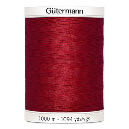Fil pour tout coudre Gutermann 1000 m - N°46 Rouge Hermès