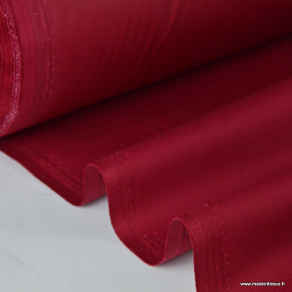 Tissu gabardine sergé polyester coton coloris moutarde