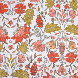 Tissu Matelassé coton Vertical Lizula - Josy