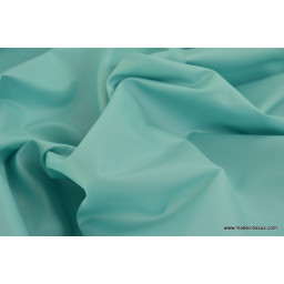 Tissu imperméable étanche polyester enduit acrylique turquoise