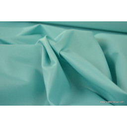 Tissu imperméable étanche polyester enduit acrylique turquoise