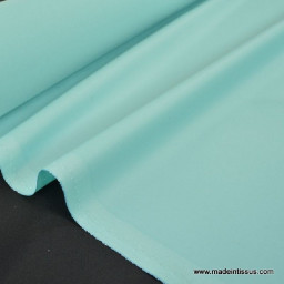 Tissu imperméable étanche polyester enduit acrylique turquoise