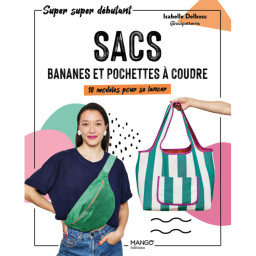 Livre Sacs bananes et pochettes à coudre - 10 modèles