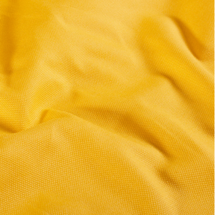 Tissu demi natté coton Jaune