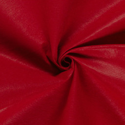 Tissu feutrine petite laize 90 cm - Rouge Hermès