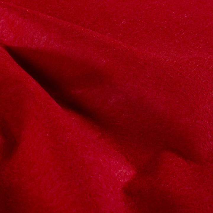 Tissu feutrine petite laize 90 cm - Rouge Hermès