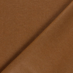 Tissu feutrine petite laize 90 cm - Marron