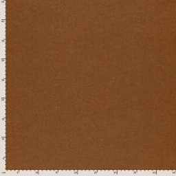 Tissu feutrine petite laize 90 cm - Marron