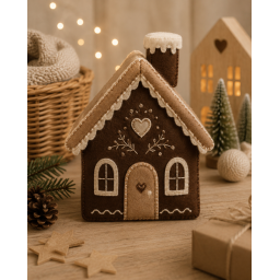 Tissu feutrine petite laize 90 cm - Chocolat