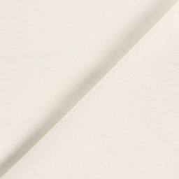 Tissu feutrine petite laize 90 cm - Blanc cassé