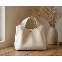 Tissu feutrine petite laize 90 cm - Blanc cassé