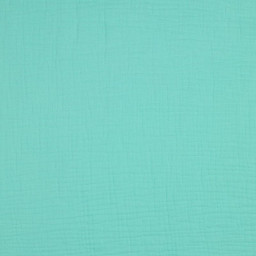 1 coupon de 60cm- Tissu Double gaze Bio - Menthe poivrée
