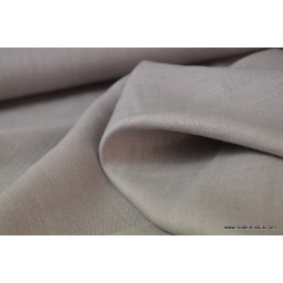 Tissu Lin lavé gris pour confection x50cm