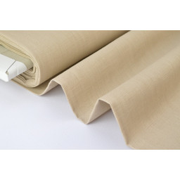 Tissu Lin lavé Beige  x50cm