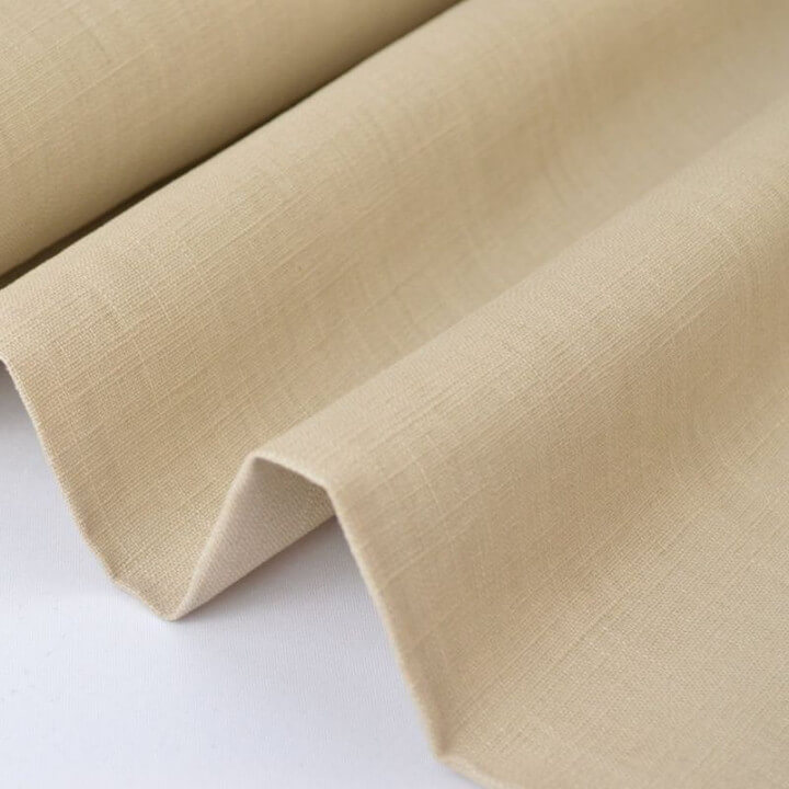 Tissu Lin lavé Beige  x50cm