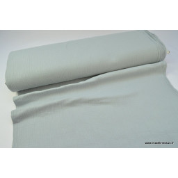 Double gaze coton Gris x50cm