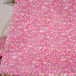 Tissu Liberty Tana Lawn - Petal and Daisy - Rose
