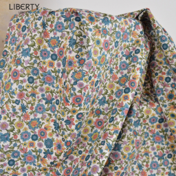 Tissu Liberty Tana Lawn - Ruth Marina Bleu et Kaki