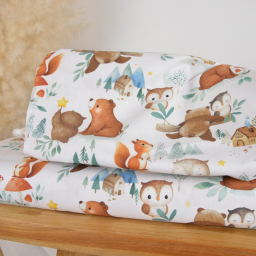 Tissu cretonne coton Marlow motif animaux – OEKO TEX