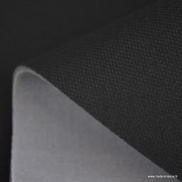 Tissu pour ciel de toit et sellerie automobile piqué prime anthracite
