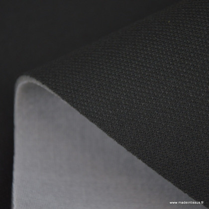Tissu pour ciel de toit et sellerie automobile piqué prime anthracite