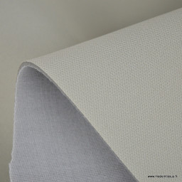 Tissu pour ciel de toit et sellerie automobile piqué prime gris