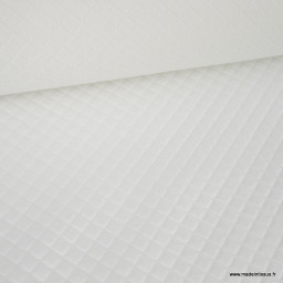 Tissu doublure matelassée acoustique et thermique – Écru