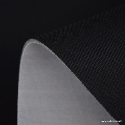 Tissu pour ciel de toit et sellerie automobile piqué lacost noir