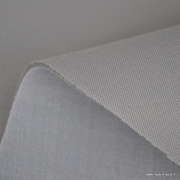 Tissu pour ciel de toit et sellerie automobile piqué lacost gris