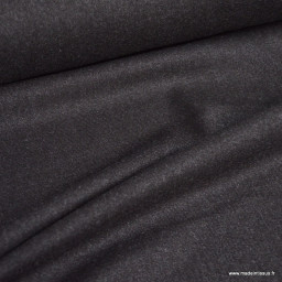 destockage tissu twill polyester viscose chocolat, 4.50m