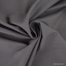 destockage Tissu flanelle coton taupe 5.50m