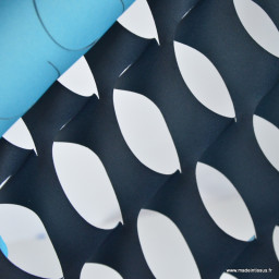 destockage panneau rideau découpe laser bi-color turquoise/anthracite