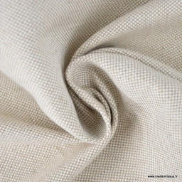 DESTOCKAGE Tissu natté ameublement lourd coton/polyester 2.5m