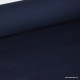 Tissu sergé coton mi-lourd bleu marine foncé - 260gr/m²