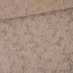 Tissu fausse fourrure Rabbit Brushed – Seigle