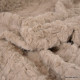 Tissu fausse fourrure Rabbit Brushed – Seigle