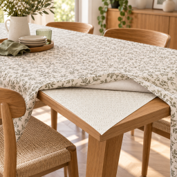 Bulgomme protège-table blanc au mètre – Protection sous nappe