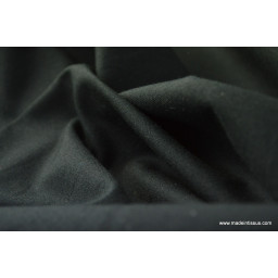 Tissu cretonne coton noir par 50cm
