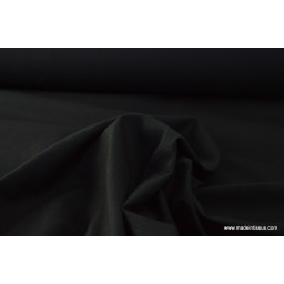Tissu cretonne coton noir par 50cm