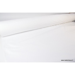 Toile Blanc 100% polyester