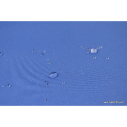tissu gabardine Véritable bleu jean  x50cm