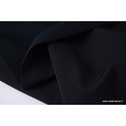 Tissu Soft shell pour imperméable noir