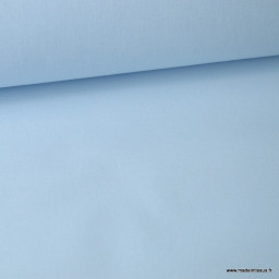 Tissu cretonne coton BLEUCIEL par 50cm