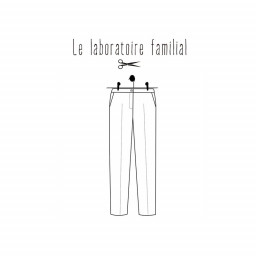 Patron Femme - Pantalon Albertine - Le laboratoire Familial