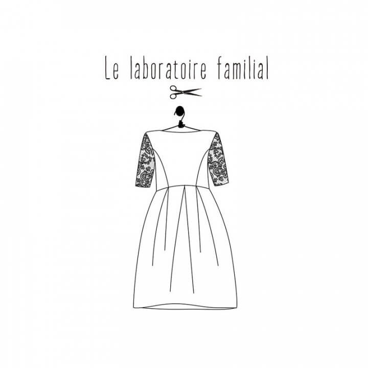 Patron Femme - Robe Edith- Le laboratoire Familial