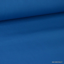 Tissu gabardine sergé polyester coton coloris petrole