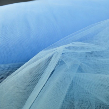 Tulle Souple Non Feu - Bleu Roi - Largeur 280 Cm X Longueur 100 Cm - Décoration Mariage Au Mètre