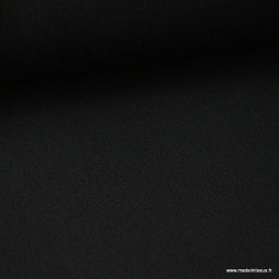 Tissu gabardine bi stretch - Noir
