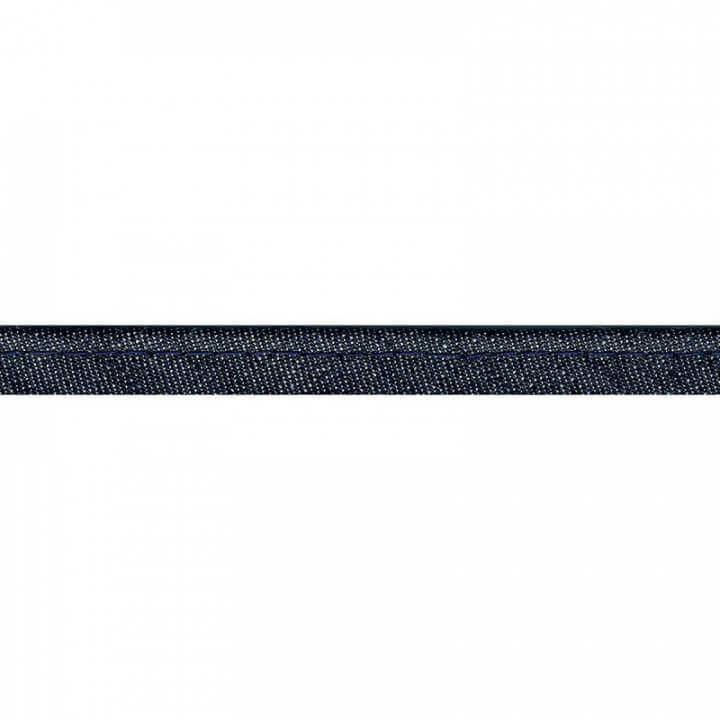 Passepoil Jean Denim 10 mm coton coloris Bleu