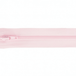 Fermeture éclair au mètre 25mm en nylon Coloris Rose